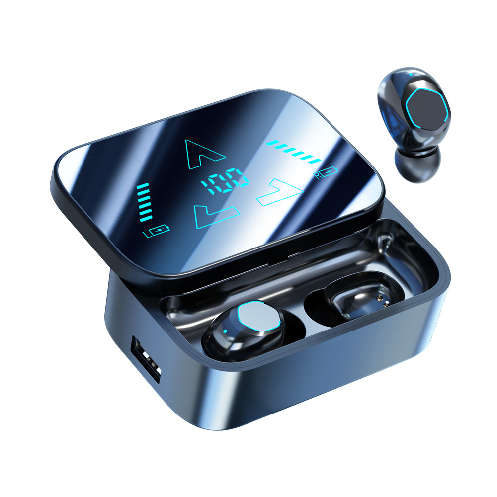 Sliding Compartment Design Intelligent Mirror Display High-speed Bluetooth 5.3 Earphone All-weather Battery Life waterproof For Sports