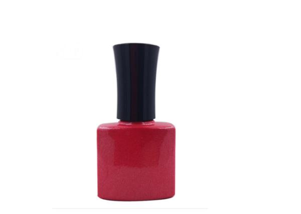 Matte Surface Empty Glass Nail Polish Bottles , Oval Empty Nail Polish Bottles