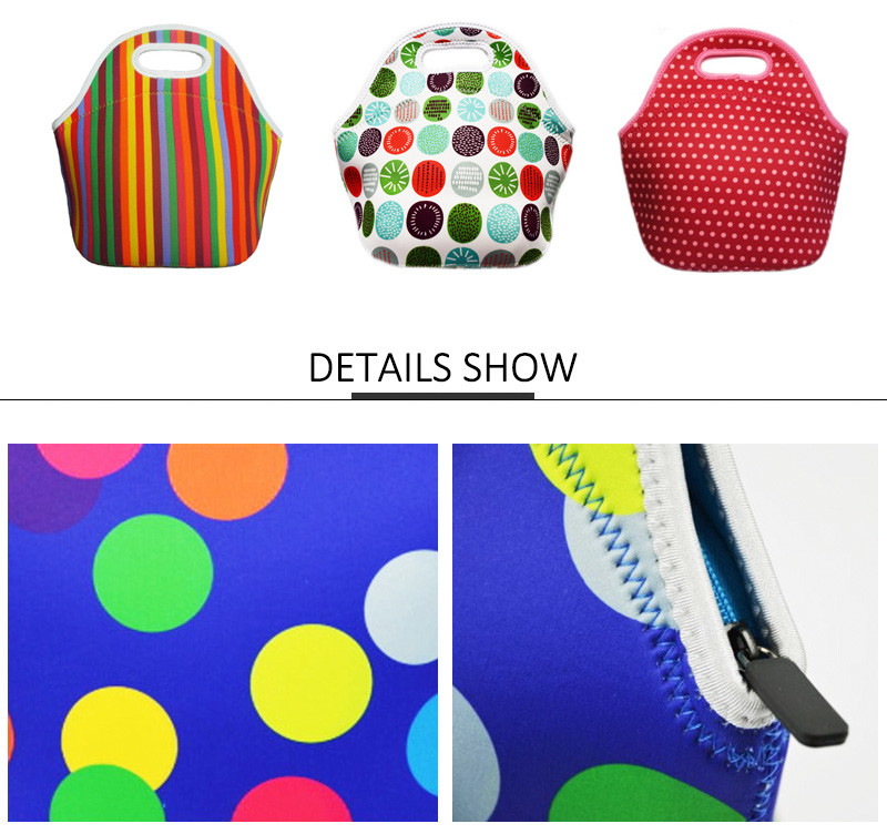 Water Repellent Wetsuit Material Bento Lunch Bag