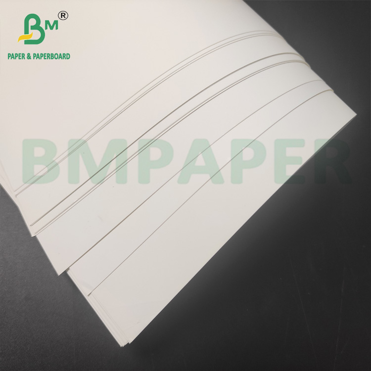 Tear Resistant Whie Synthetic Paper 150um 180um Double Side Coated Waterproof Paper