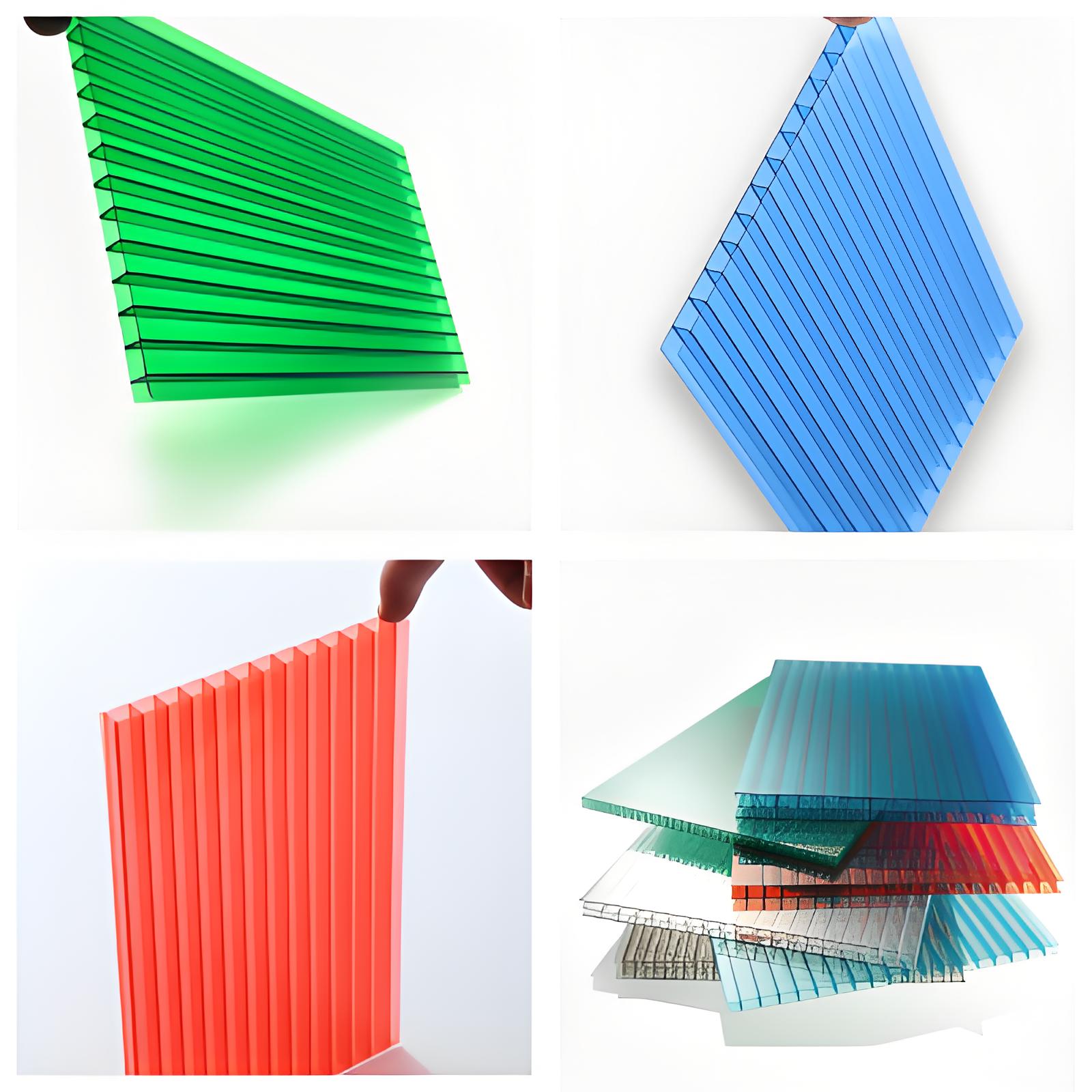 High-Performance 16mm Four-Layer Polycarbonate Sheet with Multi-Wall Design for Thermal Insulation and Impact Resistance