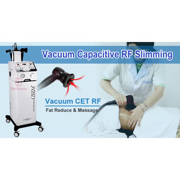 Smart Tecar Vacuum RF Cellulite Removal Device For Facial Care