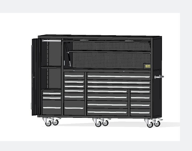 Professional Mechanics Large Rolling Tools Trolley with Wheels and Acceptable OEM ODM