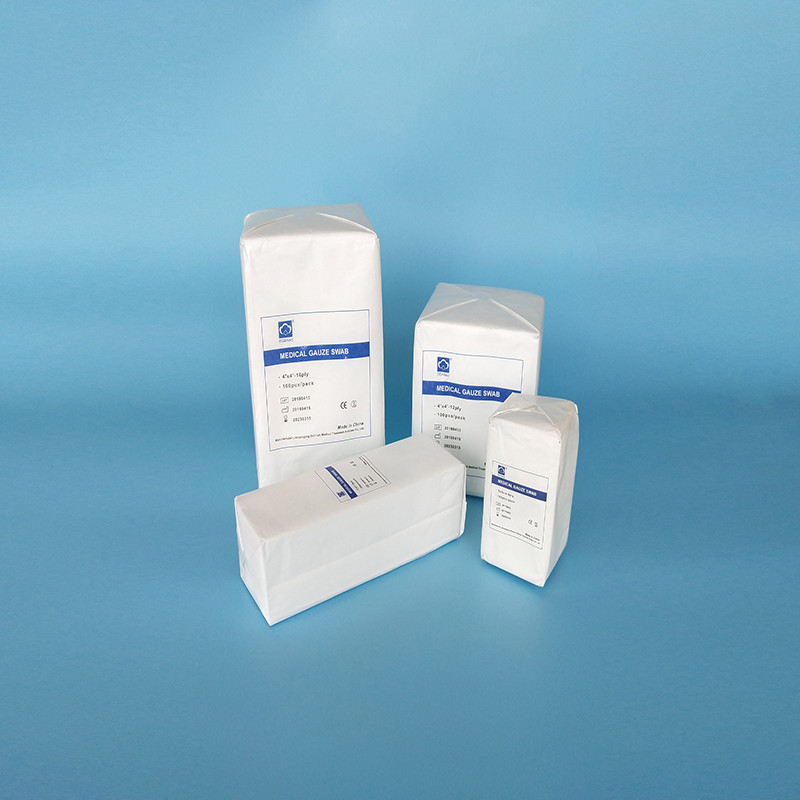 Wound Dressing X Ray Detectable Gauze Swabs High Absorbency Ce Approval