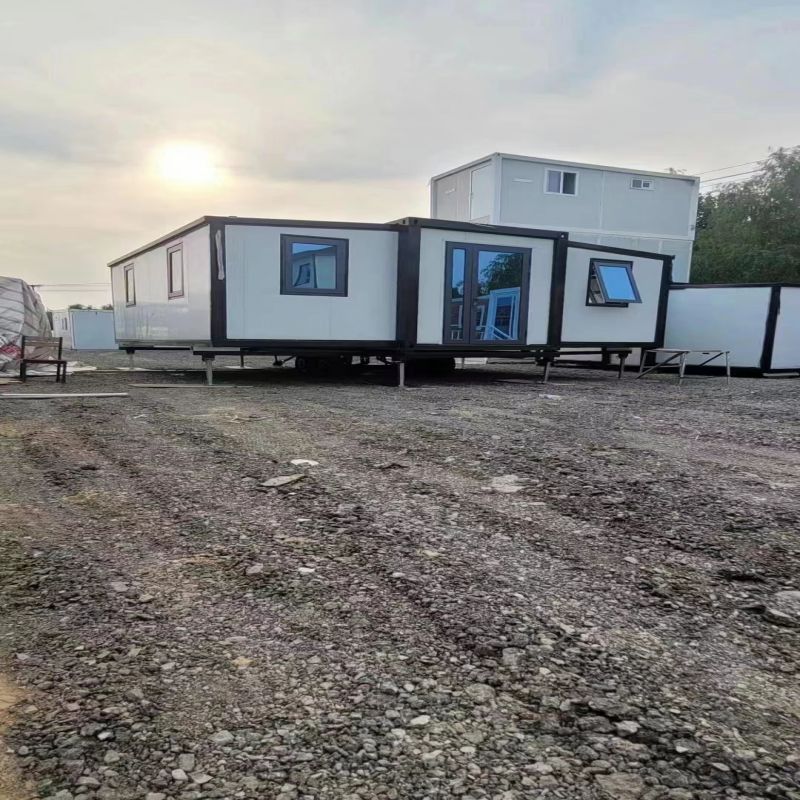 Steel Fabricated House 20ft Office Folding Foldable Expandable Container Workspace