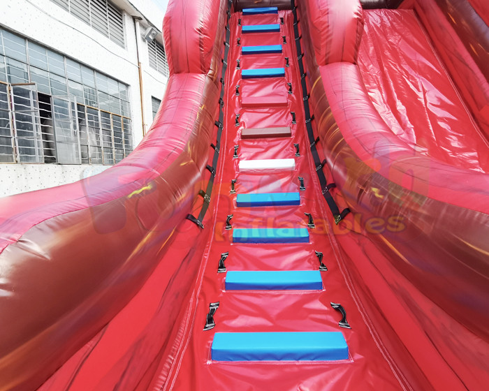 Red Bouncy Castle Bounce House Outdoor Inflatable Water Slides Multi Color