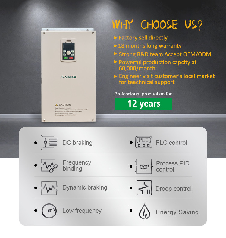 3000HZ 3 Phase Frequency Converter 18.5KW For CNC Spindle Motor
