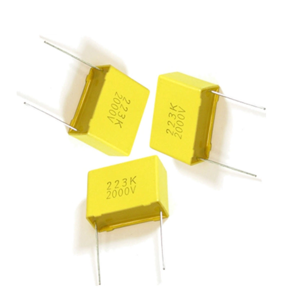 0.022uF 2000V Resonant Polypropylene Film Box Type Capacitor For Drive Power Supply