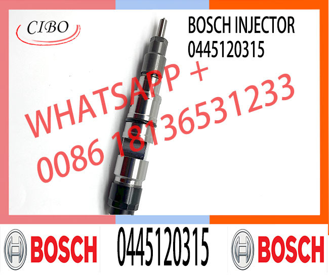 0445120315 Hot selling high performance common rail diesel injector 0445120315