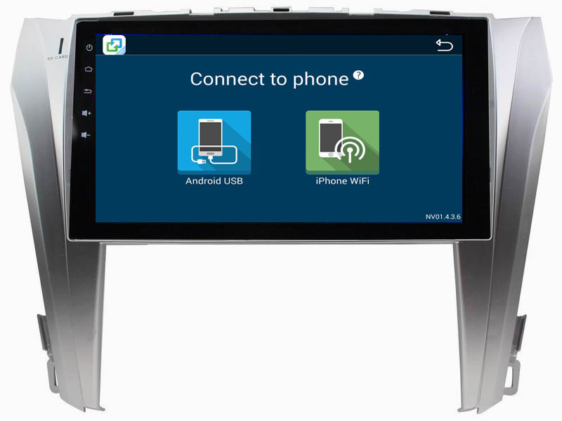 Ouchuangbo car multimedia stereo radio for Toyota Camry 2014-2015 with USB SWC 1080P Video bluetooth android 8.1 system