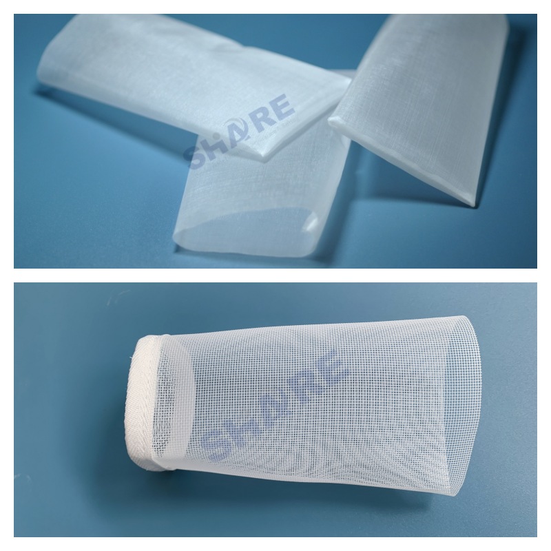 sewn filter mesh bag