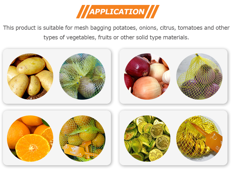 Multihead Weigher Pomegranate Net Bag Clipping Machine Ginger Onion Garlic Mesh Bag Packaging Machine