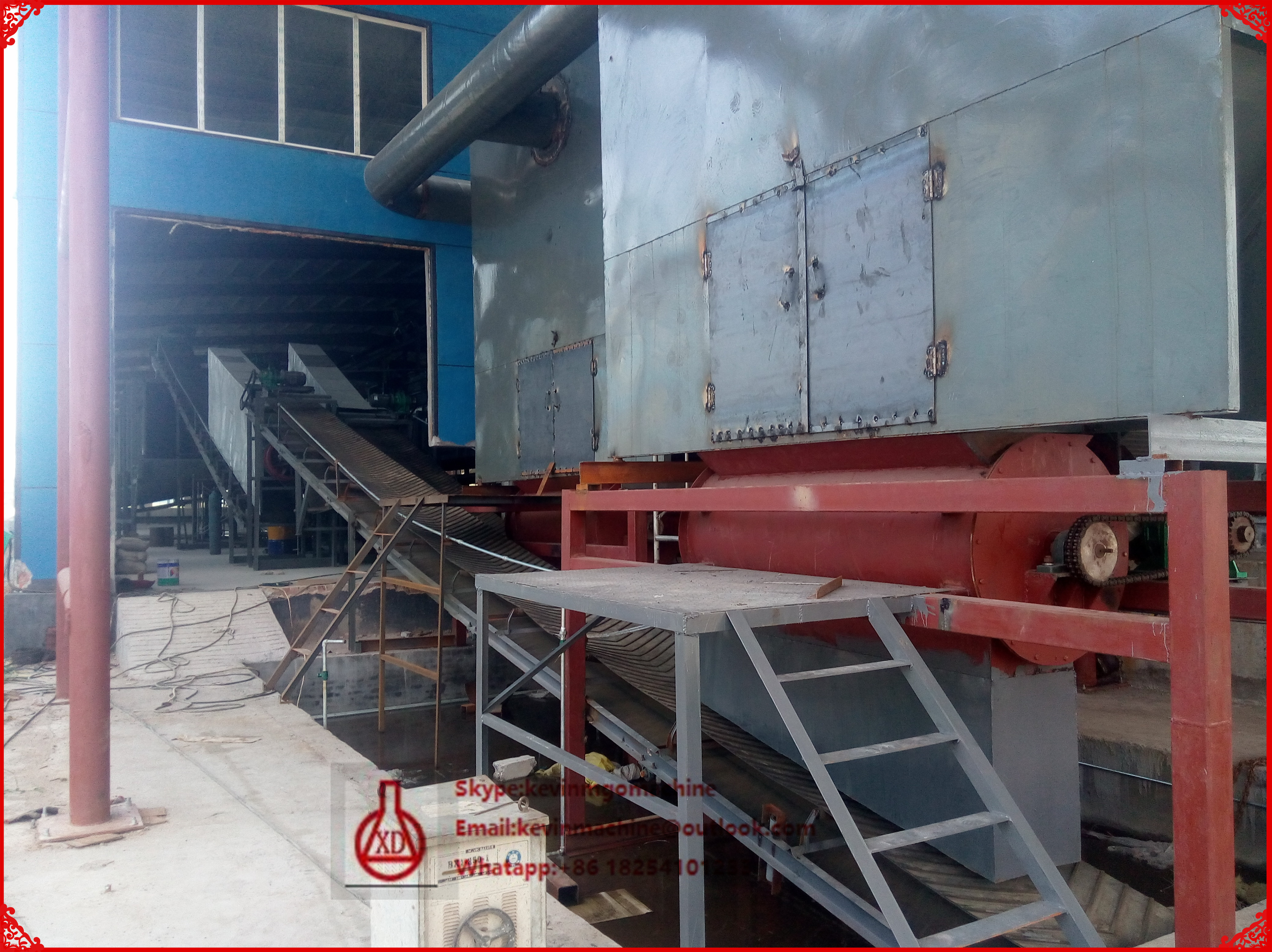 CE Fireproof Trim Materials MgO Board Production Line with Double Roller Extruding Technology