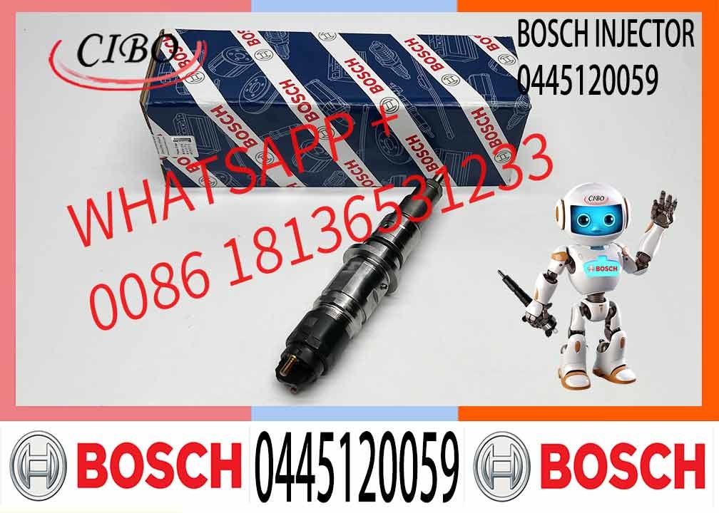 Common Rail Injector 0445120059 0445120231 For Cummins 4945969 3976372 5263262