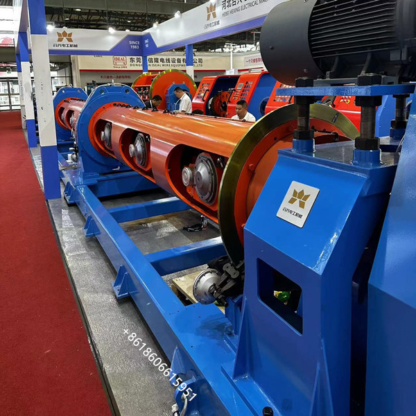 New Model 500 High Speed Tubular Stranding Machine-JGG-500-1+6