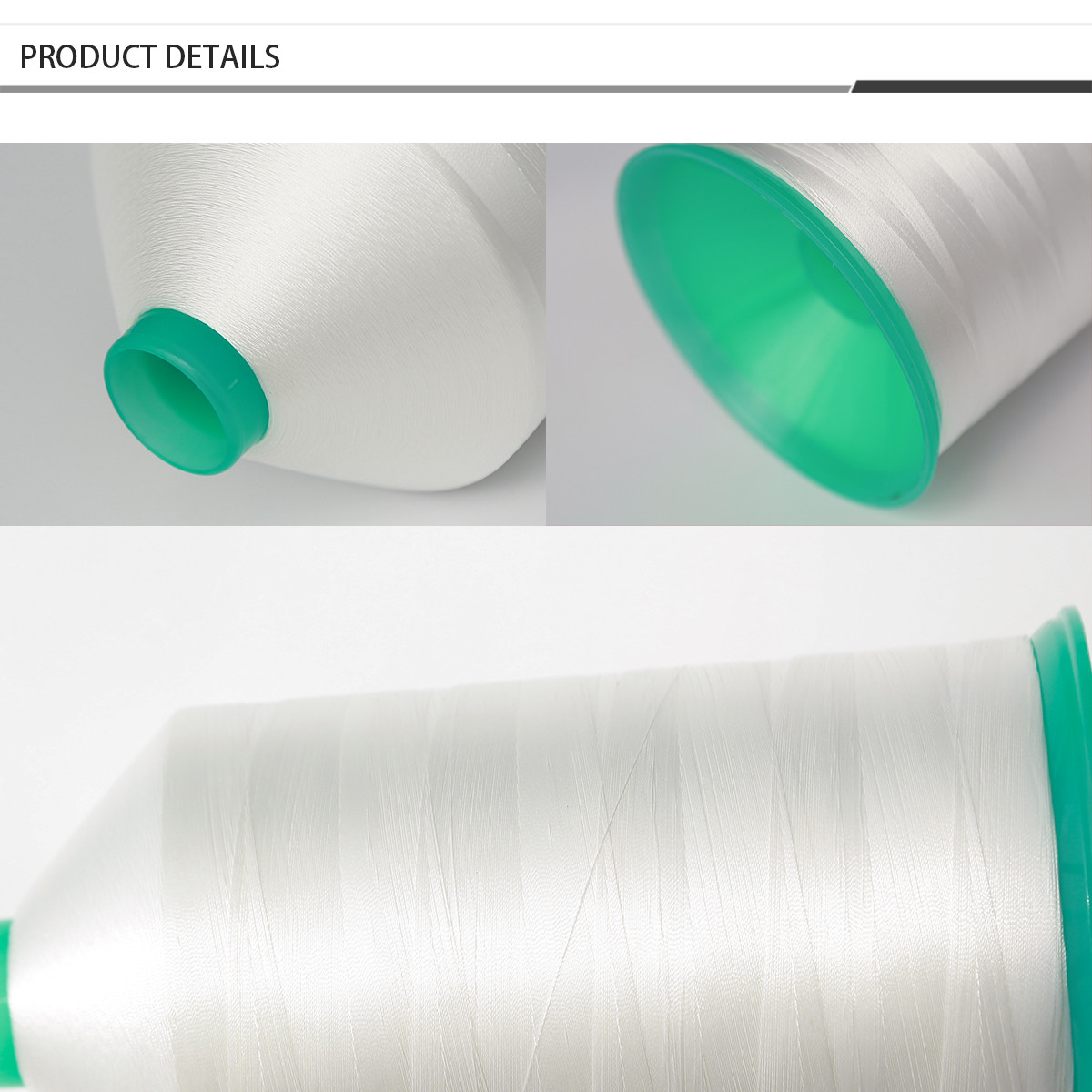 250g/500g 100 Nylon Yarn , high strength Eco Friendly Nylon 66 Thread