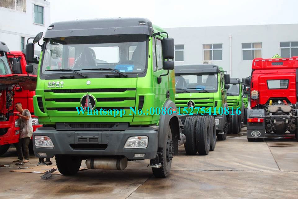 Germany North Benz Prime Cargo Movers , 420hp 6x6 Prime Mover Vehicle