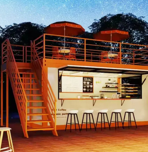 Prefabricated Flat Pack Container Steel Structure Modular Container Q235 Q355