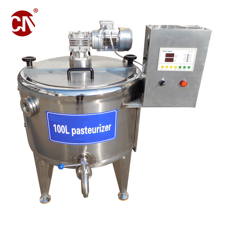 My Goat Milk Pasteurizer Device 500L Electric Heater Steam Pasteurization Tank for Milk