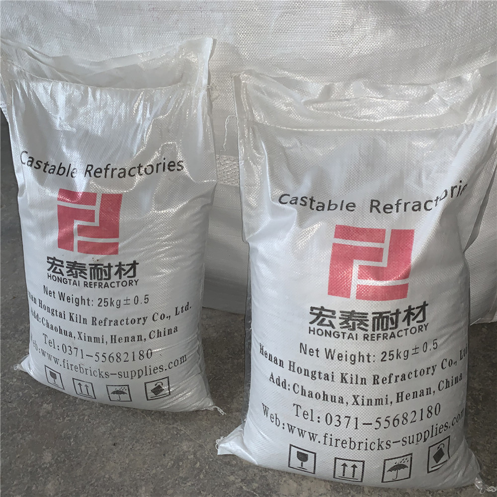 High Alumina Refractory Castable for Reheating Furnace 50 60 70 80 90 Alumina Content