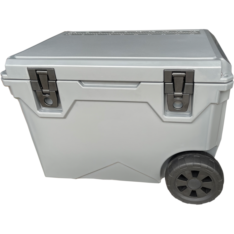 Hot Sale Plastic in Stocks Large Size Locking Ice Cooler Box