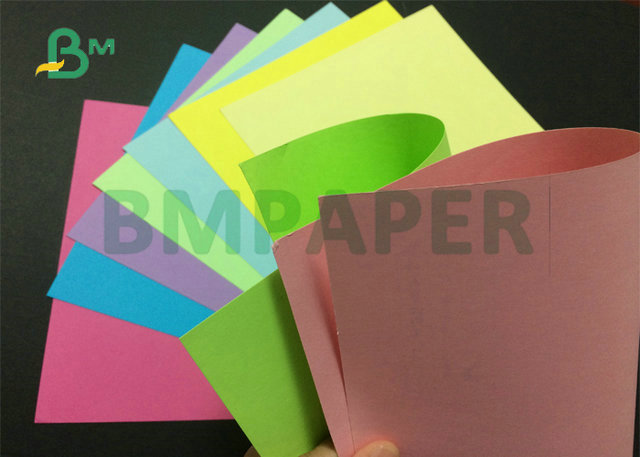 Green Pink 180Gram 210Gram Bristol Color Light Uncoated Paper For Printing 