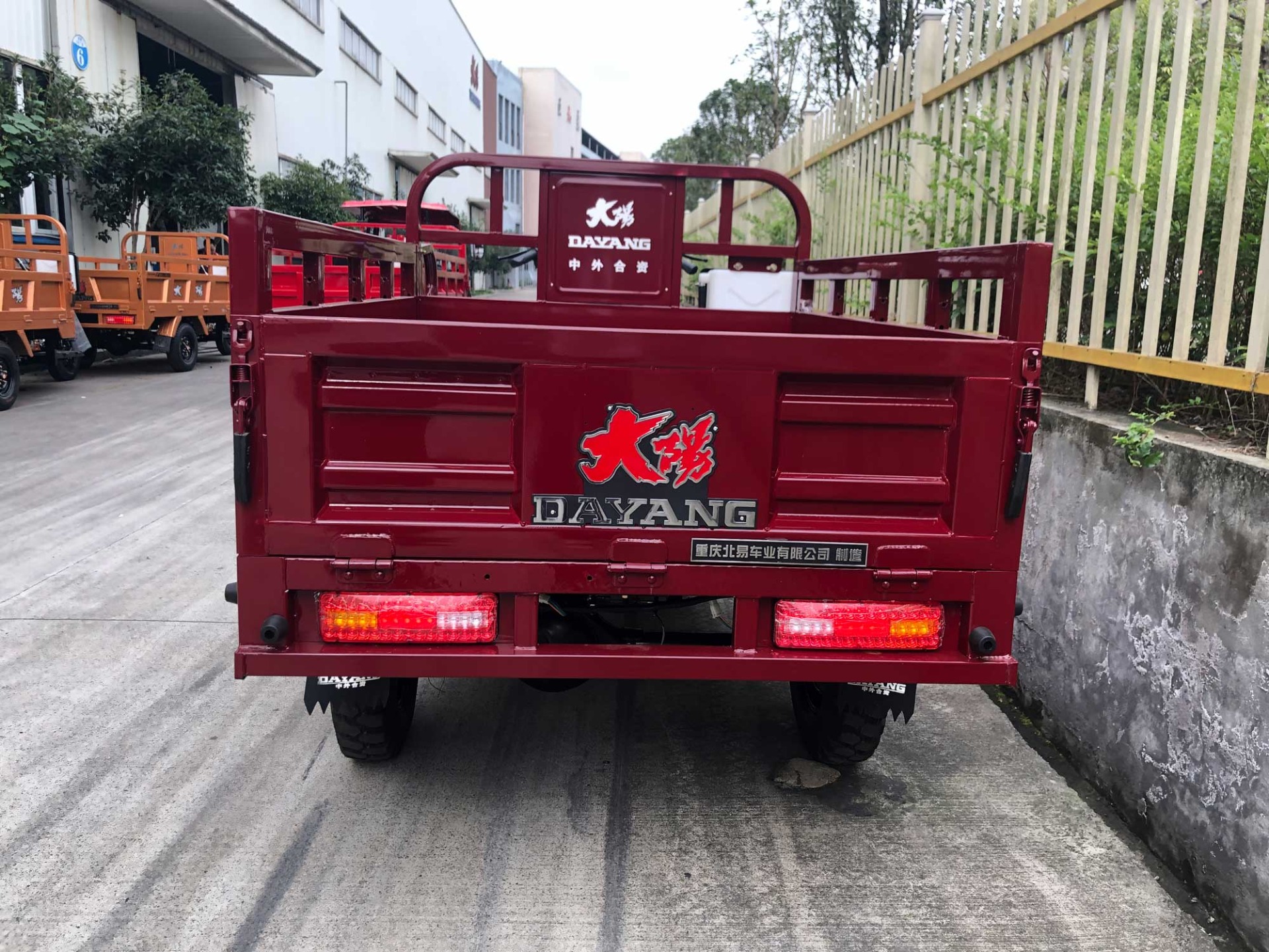 Powerful 175CC/200CC/250CC Light Loading Trike Motorized Cargo Tricycle for Loads