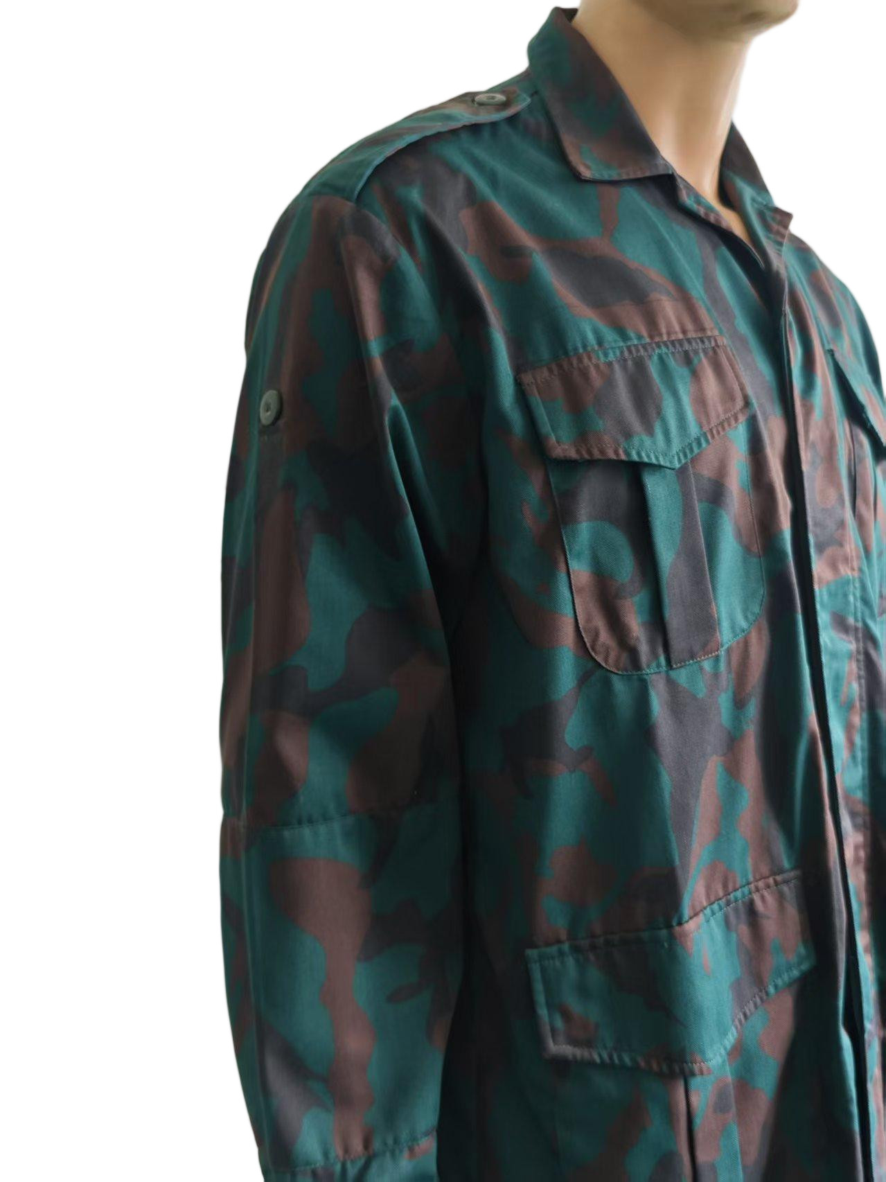 Tactical Forest Ops BDU Set – Quad-Pocket Jacket & Utility Straight-Leg Trousers