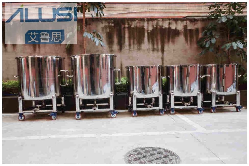 Heat Preservation Liquid Chemical Storage Tank 316L Stainless Steel Tank For Cosmetic