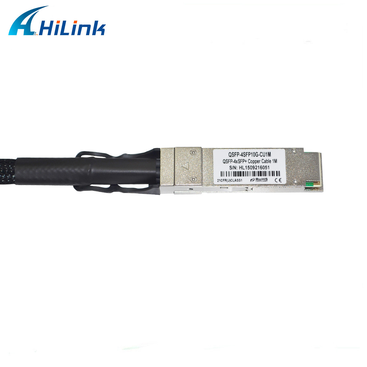 4 SFP+ DAC Direct Attach Passive Copper Cable QSFP+ 40G 1M 3ft