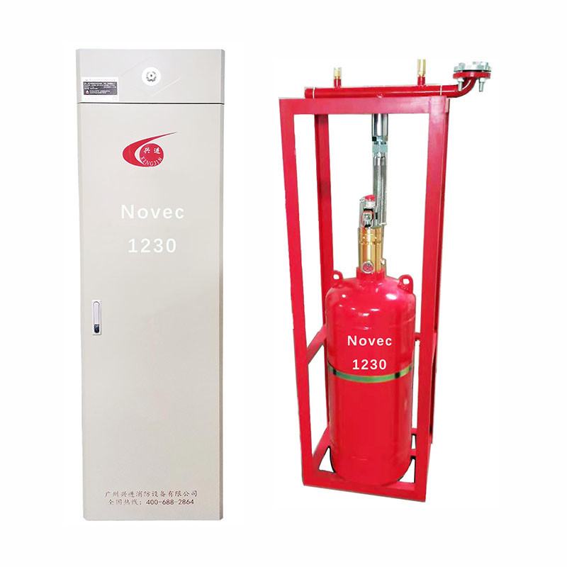 Steel Cylinder 70L NOVEC 1230 Fire Suppression System High Safety