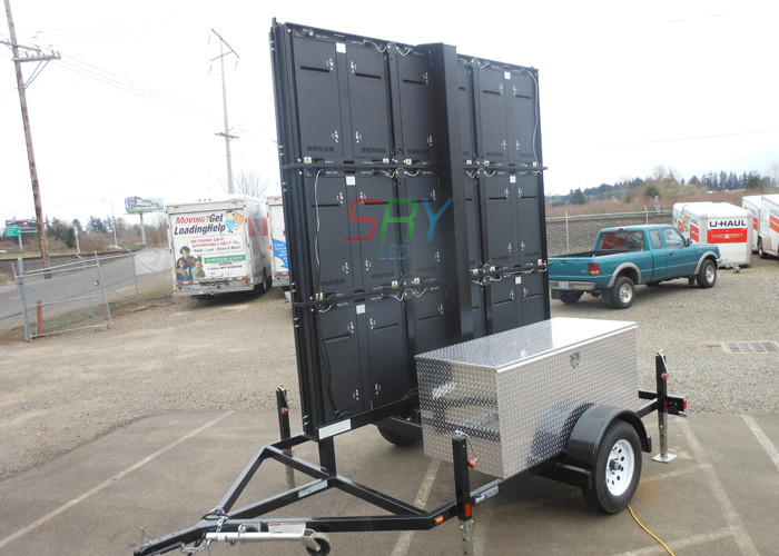 960mm x 960mm LED Mobile Truck Asynchronous Control LED Mobile Billboard