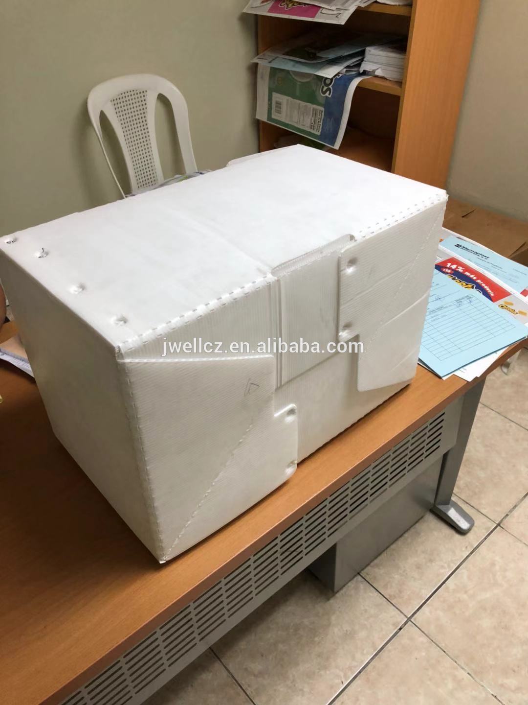 Jwell PP Plastic Packaging Box Hollow Sheet Produciotn Line