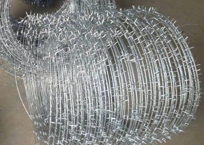 Hot Dipped 1.7mm Twist Double Wire Galvanized Razor Wire