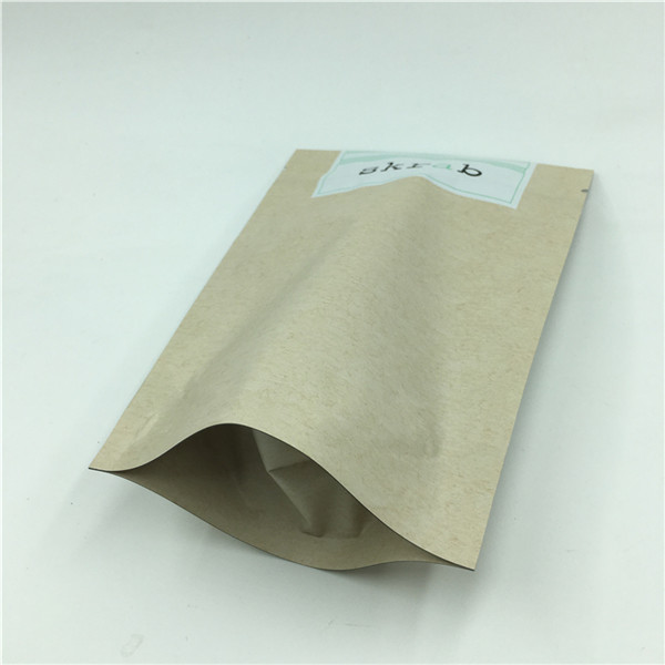 Stand Up Silver Foil Sachets with Doy Pack Design for Coffee Body Scrub Packaging