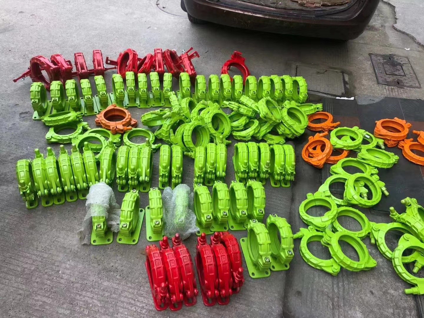 5Inch Snap Concrete Pump Clamps Wear Resistant Dn125 Hose Clamp Coupling