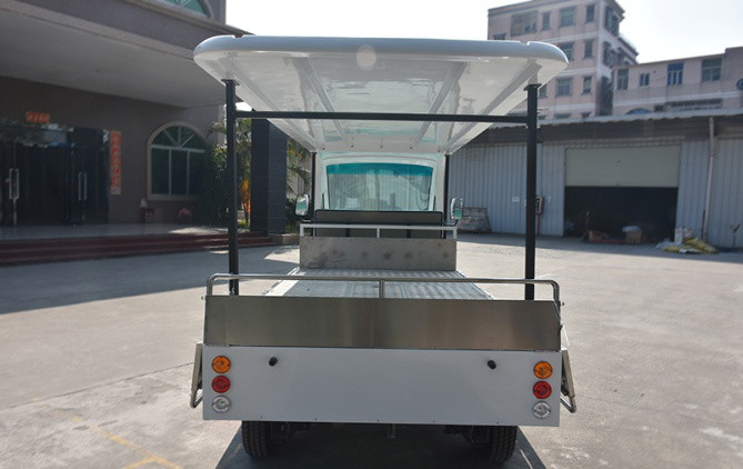 Free Maintenance Battery Powered Electric Cargo Van , Electric Utility Truck With 2 Seats