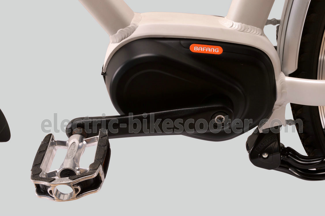 7 Speed Mid Motor Electric Bike , Mid Drive Motor Electric Bike 700C MTB Tire