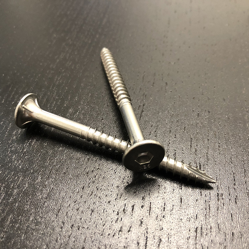 75mm T17 Heavy Duty Wood Screws 14G Timber Construction Screws Bugle Batten Head
