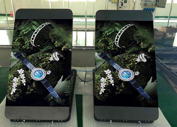 Solar Powered Pole Led Display WIFI 3G 4G P4 P5 Led Panels Outdoor 1920HZ