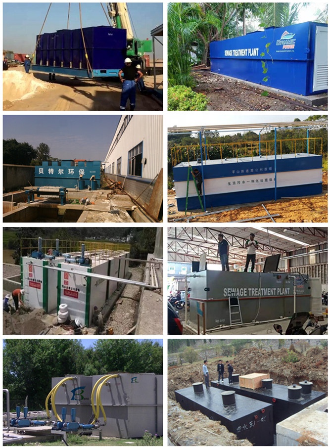 3000L/Hour Productivity Aquaculture Sewage Purification MBR Integrated Equipment Design