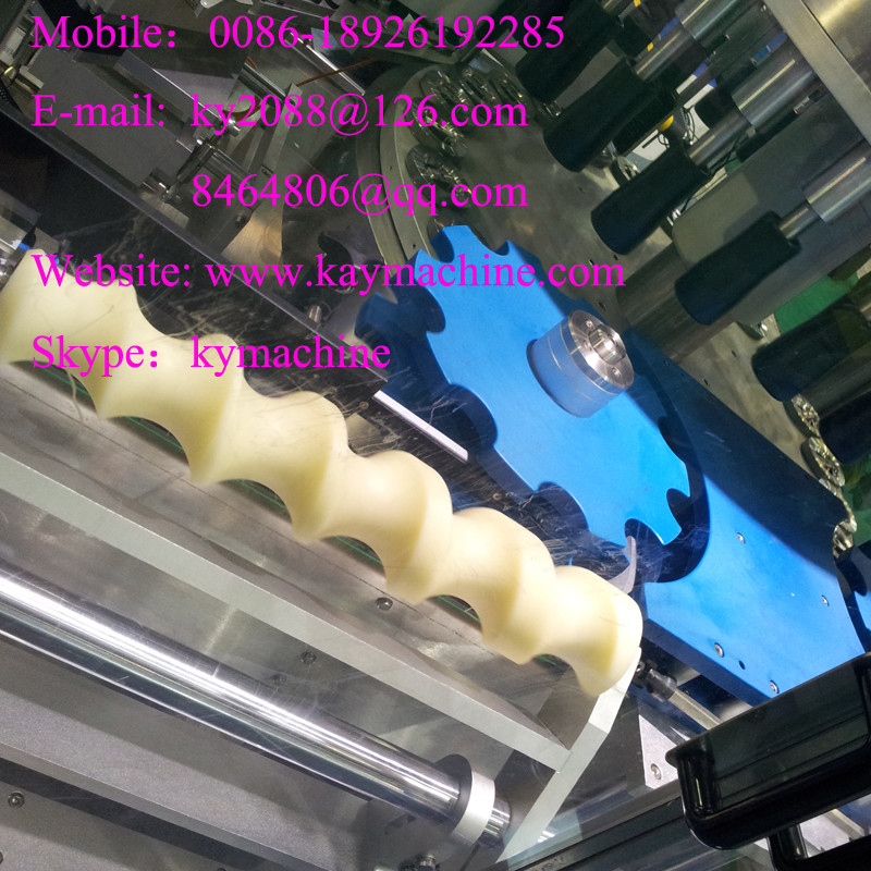 Quick change filling line vial feed scroll Auger Screws Polyethylene Machine Guards Augers Screws Scrolls Worms Augers