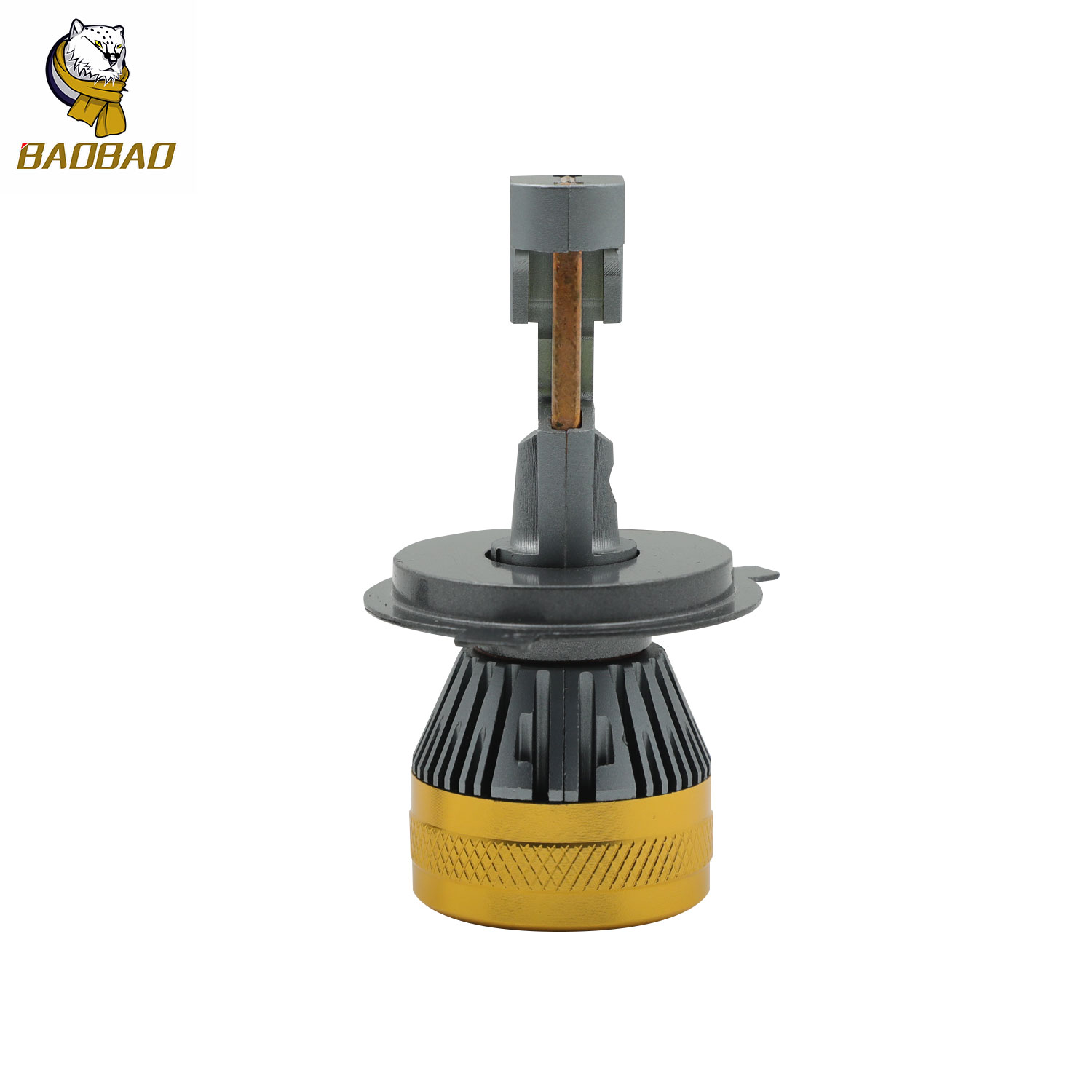 60W Yellow Casing H4 H1 9005 9006 Car Universal H11 LED Bulb For Car