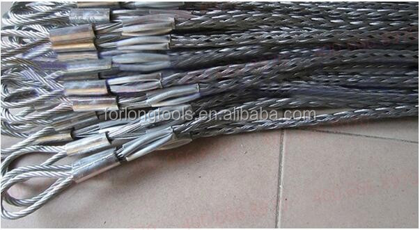Universal 25-240mm Cable Socks Wire Mesh Sleeve for Electric Power and Optical Fiber Advanced Technology