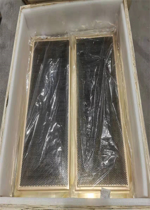 Material Brass Emi Honeycomb Waveguide Air Vents With Frame