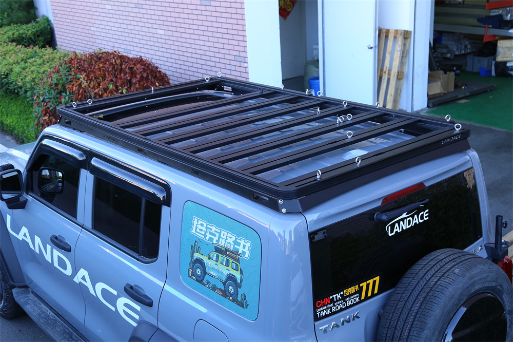 Easy Installation Aluminium Car Roof Racks for Jeep Wrangler JT JK JL 100% Inspection