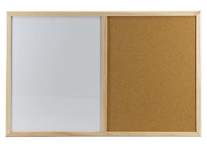 Creative White Magnetic Notice Board Customized Size Unique Design