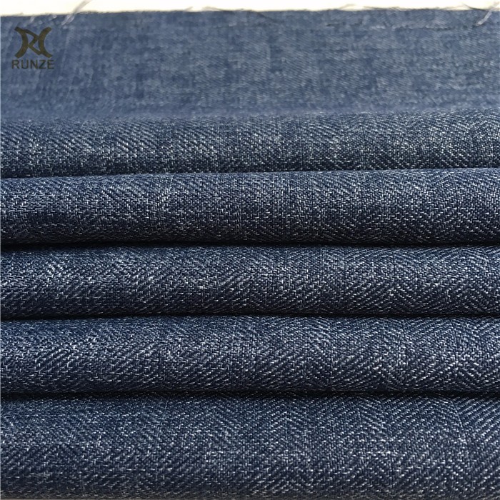 250D Polyester Woven Herringbone Fishbone Tweed Cloth Fabric With Fashion Style