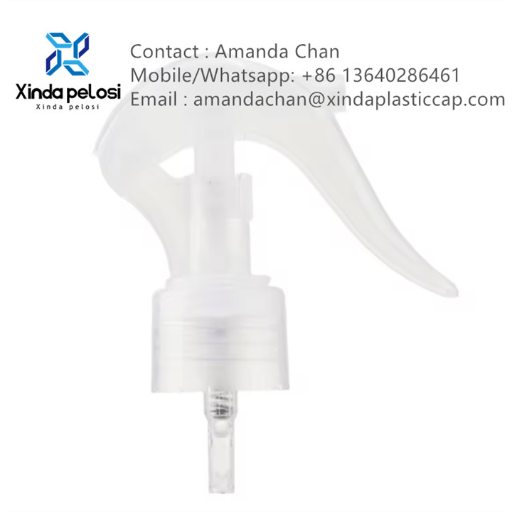 Authorized Tube Material Plastic Screw Cap Trigger Sprayer For Spray Bottle