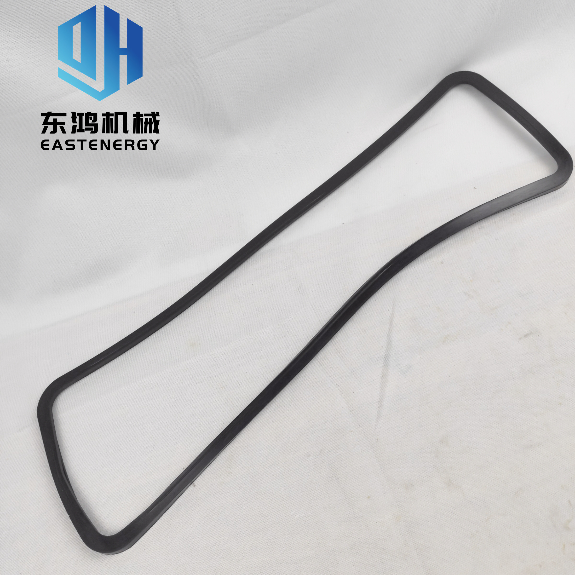 Excavator Diesel 4BT3.9 Engine Push Rod Cover Rubber Strip 3283767 For 120-6 Engine Side Cover Gasket